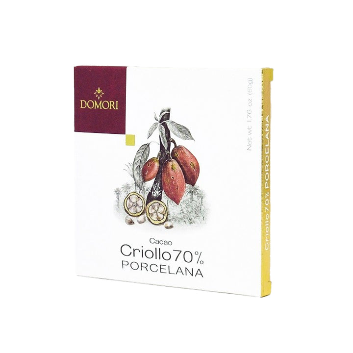 Domori Criollo Porcelana 70% Chocolate Bar 50gr