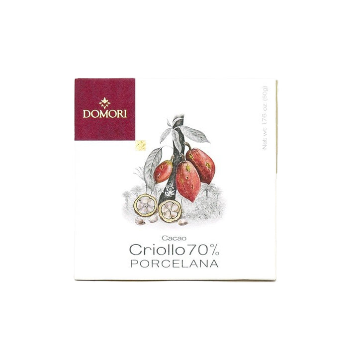 Domori Criollo Porcelana 70% Chocolate Bar 50gr