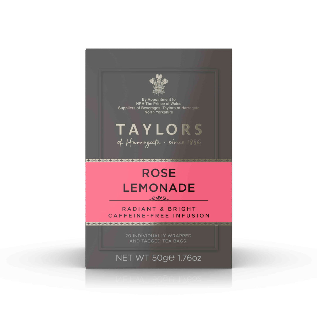 Taylors Of Harrogate Rose Lemonade Infusion Tea Bag 20 Sachets