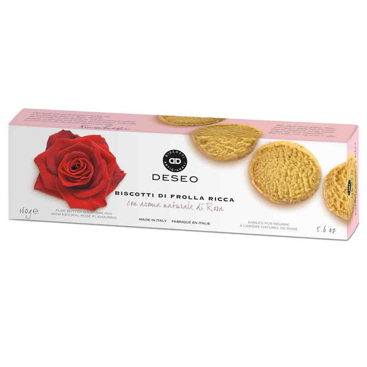 Deseo Rose Shortbreads 160g
