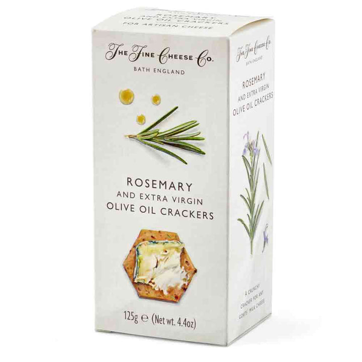 The Fine Cheese Co Rosemary and Extra Virgin Olive Oil Crackers 125g