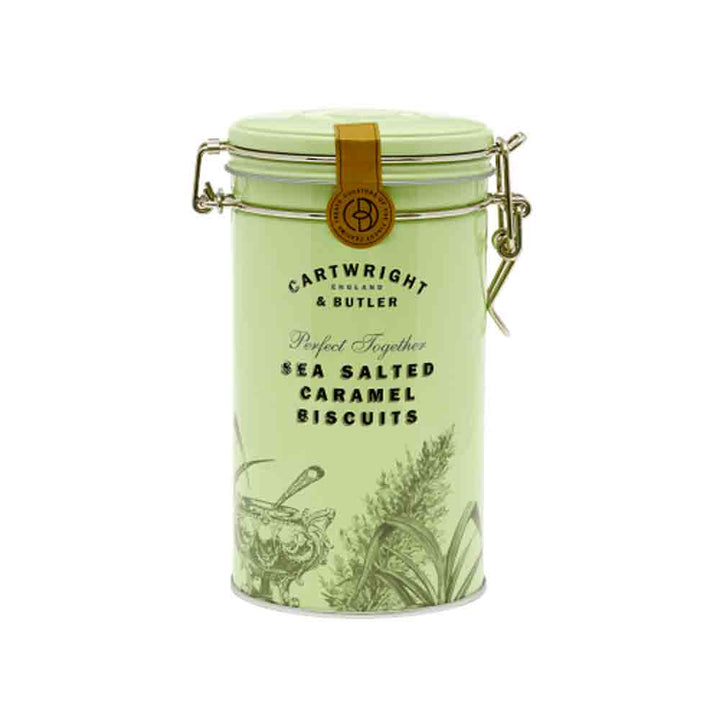 Cartwright & Butler Sea Salted Caramel Biscuits in Tin 200g[4488] [Oct 2025]