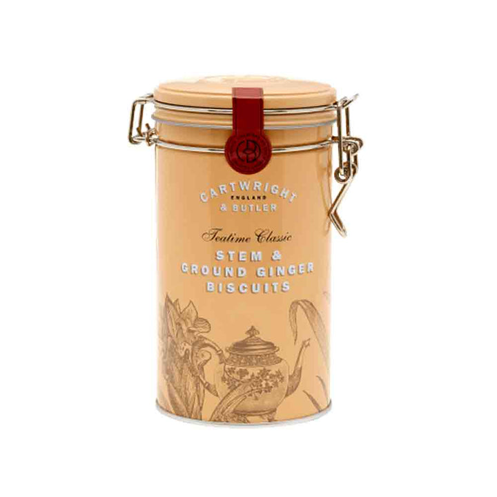 Cartwright & Butler Stem Ginger Biscuits in Tin 200g[4852]