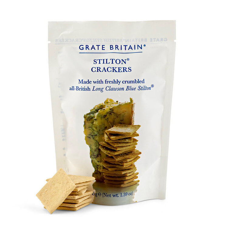 Artisan Biscuits Grate Britain Stilton Crackers 45g
