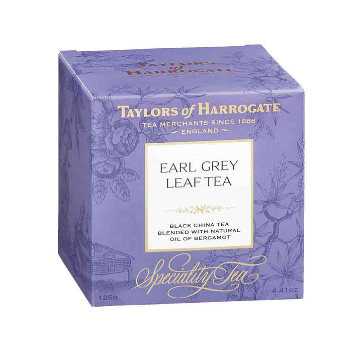 box of Earl Grey leaf tea 125 grams