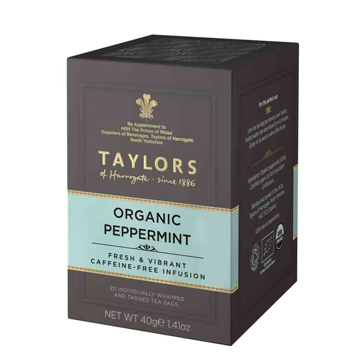 Taylors of Harrogate organic peppermint 20 tea bags