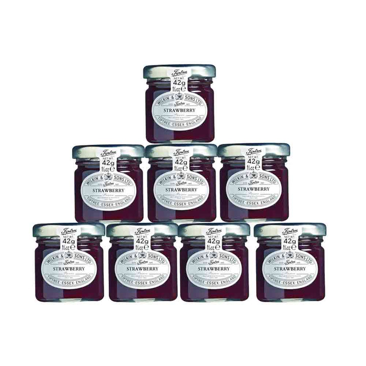Tiptree Strawberry & Champagne Conserve 42g x 8 Bottles