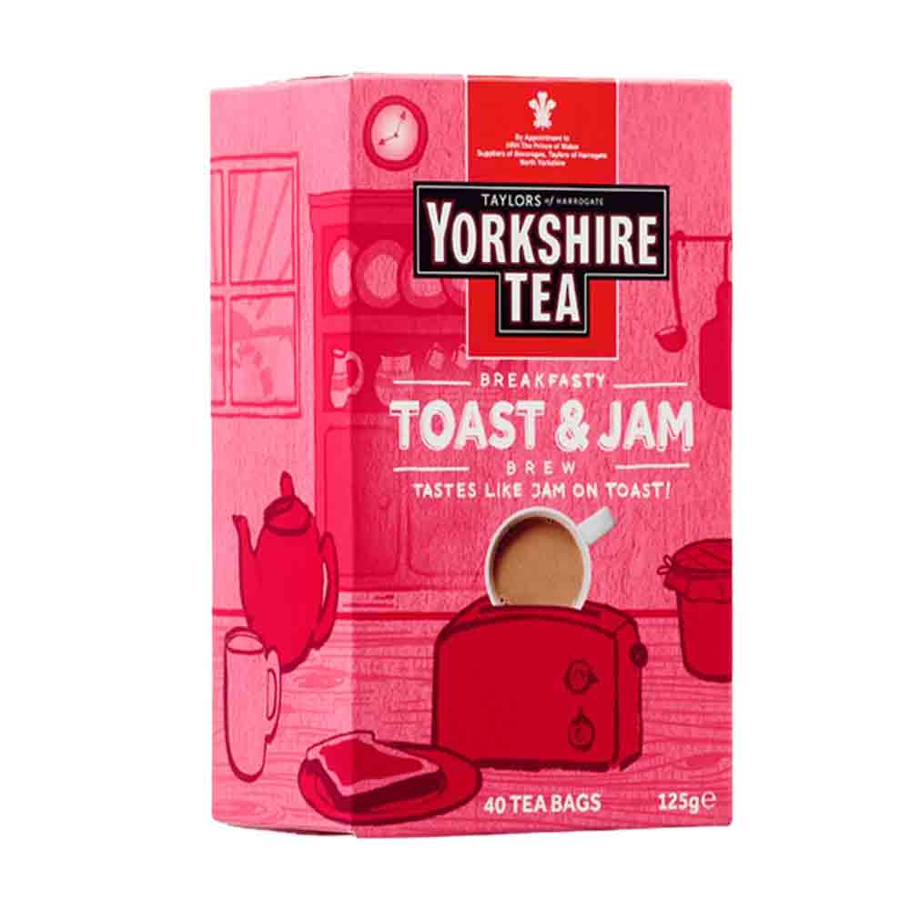 Yorkshire Toast & Jam Brew 40 Tea Bags ( BB: End Nov 2023]