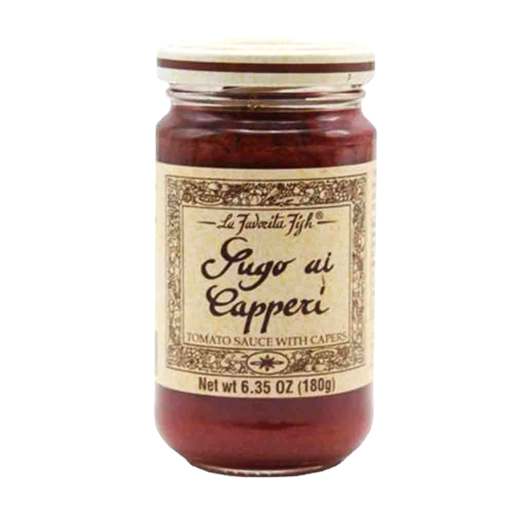 La Favorita Tomato Sauce with Capers 180g