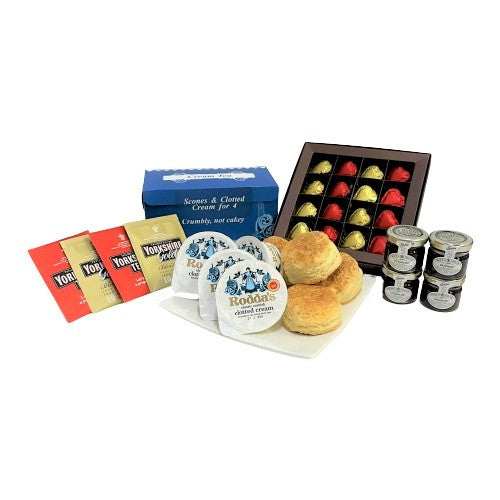Mother's Day Cream Tea + Heart Shape Chocolates