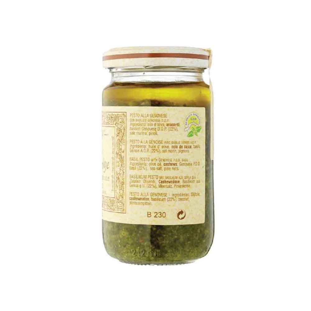 La Favorita Basil Pesto With Genovese DOP Basil 180g