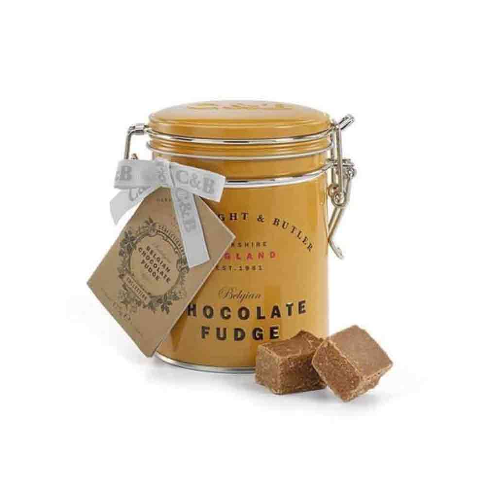 Cartwright & Butler Belgian Chocolate Fudge in Tin 175g [4612]
