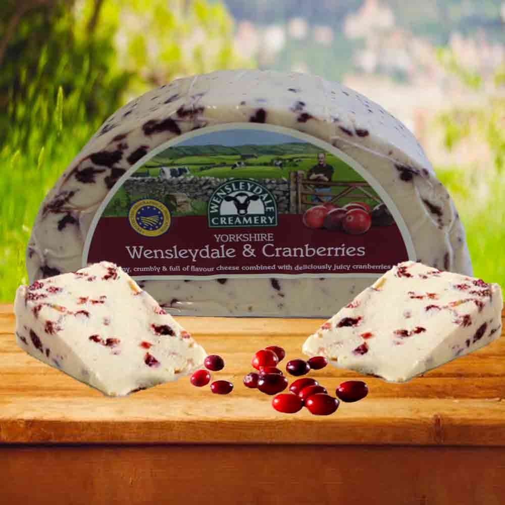 Wensleydale Creamery I Wensleydale & Cranberries