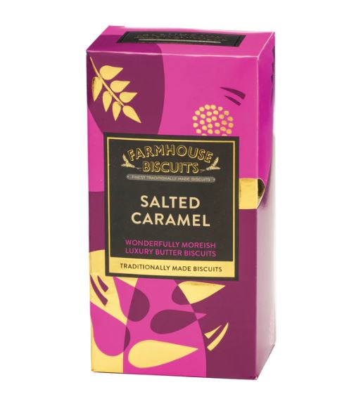 Farmhouse Luxury Salted Caramel Biscuits 150g
