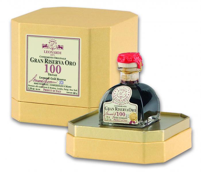 Leonardi Balsamic Condiment - GRAN RISERVA ORO "100 TRAVASI" 68g