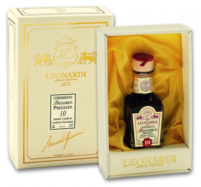 Leonardi Balsamic Condiment - “PREGIATO” “SERIE 10” 100ml