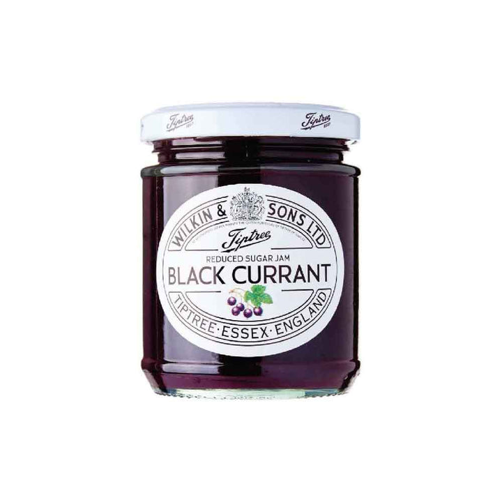 Tiptree Reduced Sugar Blackcurrant Jam 200g