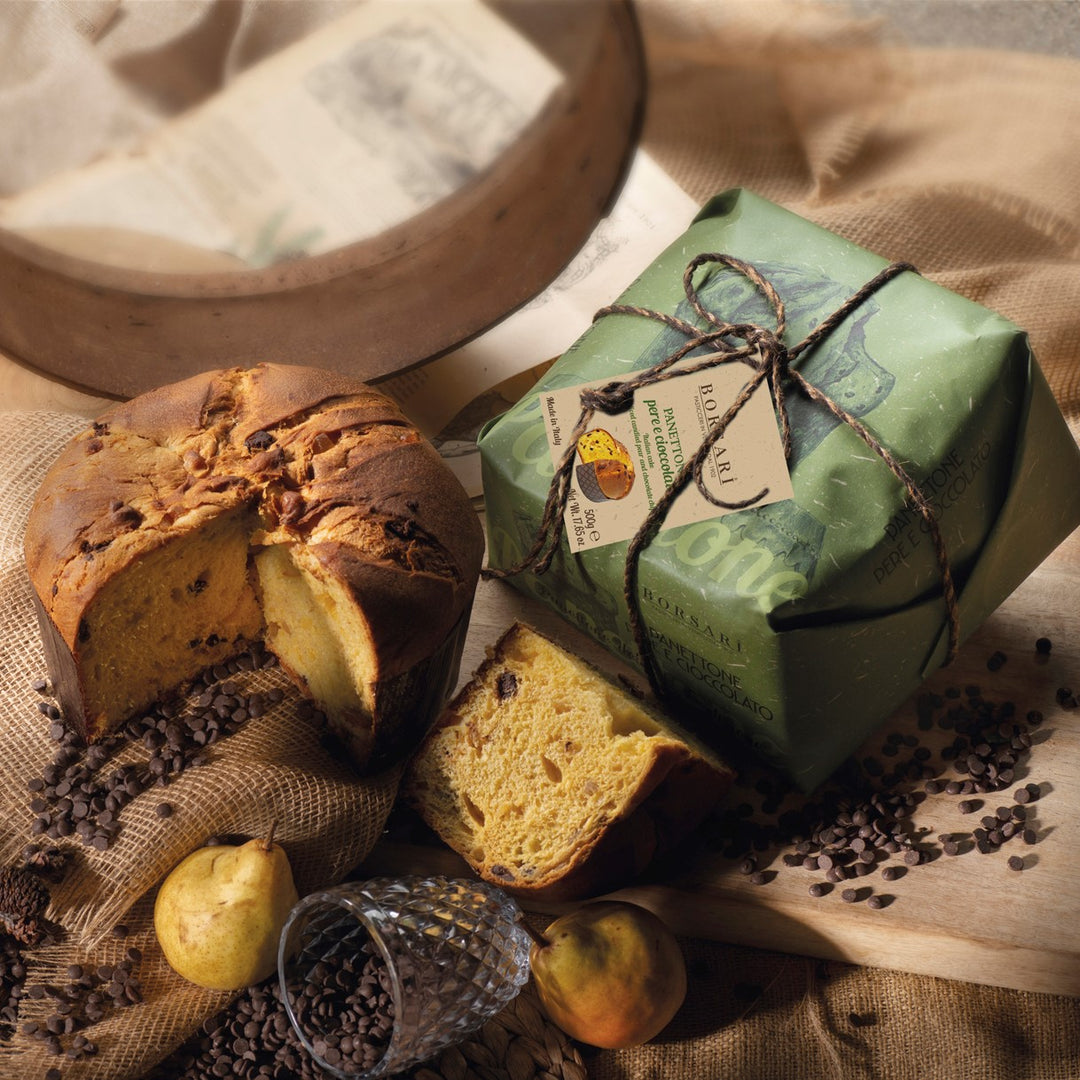 Bosari Pear and Chocolate Panettone 1Kg [1003170]