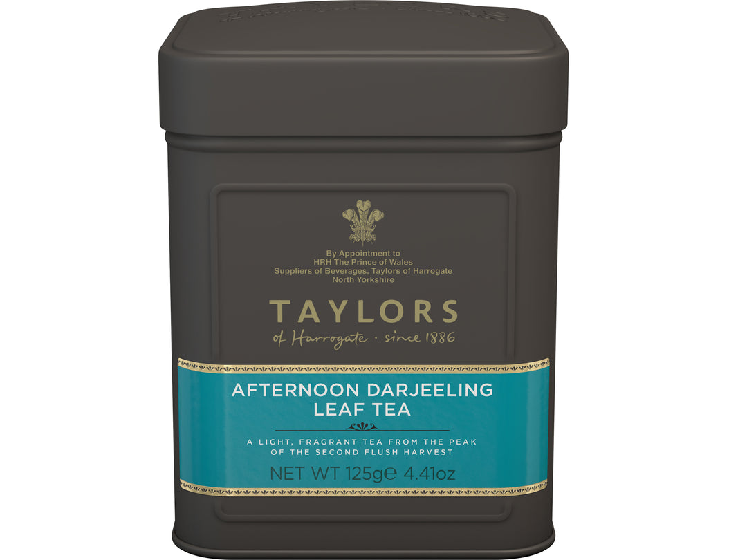 Taylors of Harrogate Afternoon Darjeeling Tea leaf in Caddy 125g