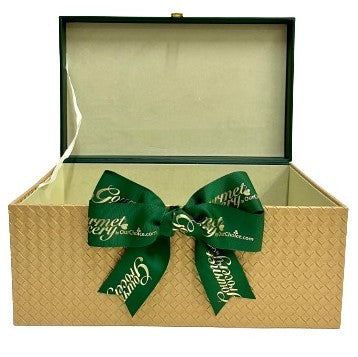 Gold and Green Chest- For Customized Hamper