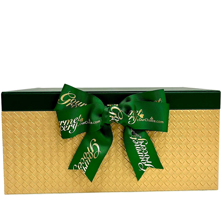 Gold and Green Chest- For Customized Hamper